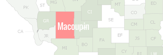 Macoupin County Map