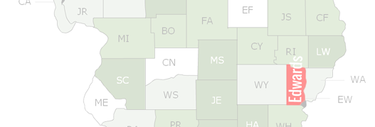 Edwards County Map