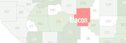 Macon County Map