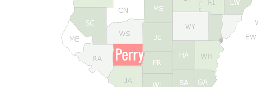 Perry County Map