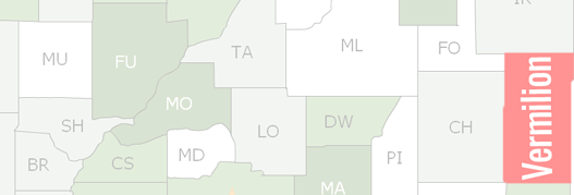 Vermilion County Map